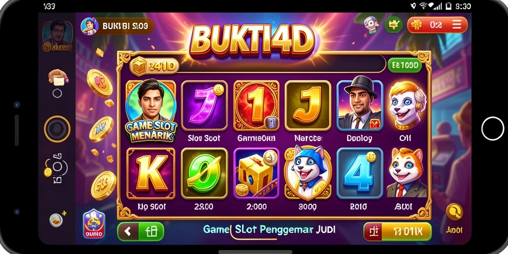 Gameplay seru dan grafis menarik dari BUKTI4D.