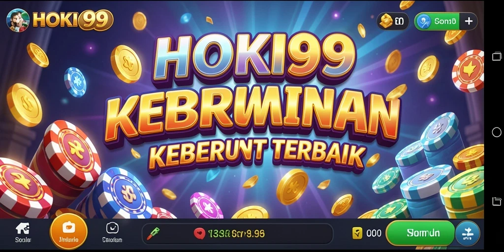 Tampilan gameplay HOKI99 yang menarik dan seru.
