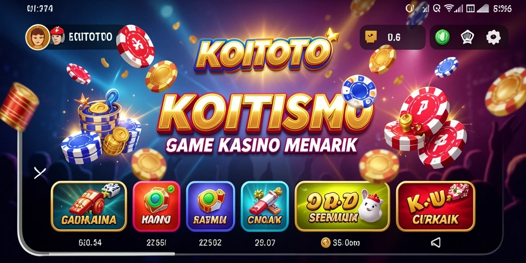 Tampilan menarik dari gameplay Kasino KOITOTO yang seru.