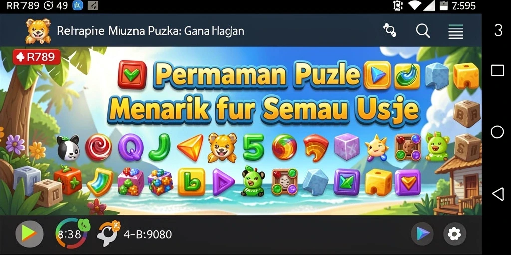 Gameplay menantang dan seru dari RR789.