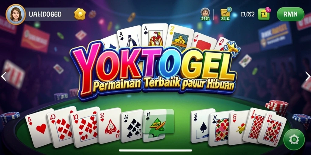 Gameplay YOKTOGEL yang menegangkan dan seru dalam permainan domino.